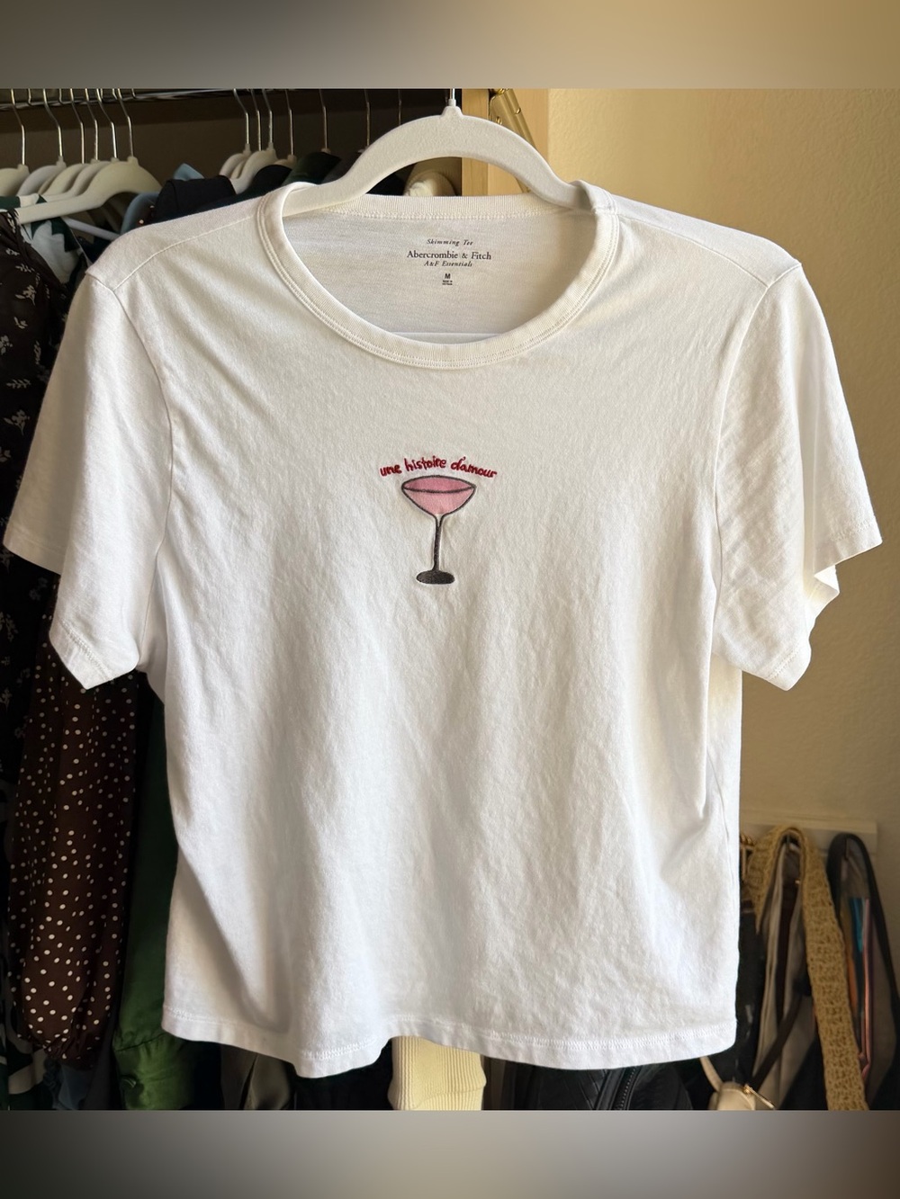 Graphic Skimming Tee